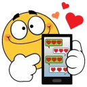 ❤ emoji Sho0k dia Telegram sticker 10 of 120