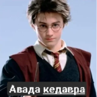 😊 emoji Гарри Поттер Telegram sticker 1 of 10