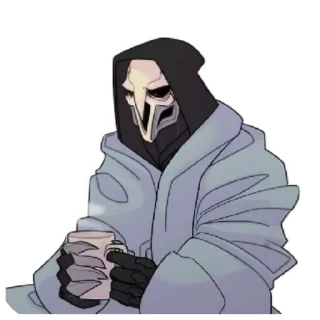 ☕ emoji Reaper | Gabriel Reyes Telegram sticker 21 of 23