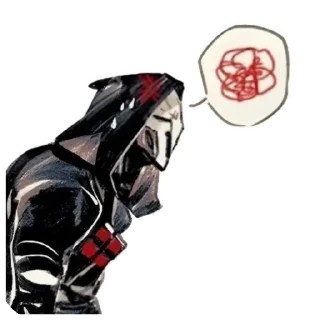 💢 emoji Reaper | Gabriel Reyes Telegram sticker 6 of 23