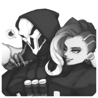 Sticker from Reaper | Gabriel Reyes