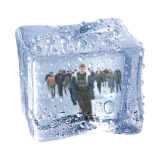 😌 emoji Ice Cube @WinkRussia Telegram sticker 18 of 54