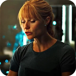🫡 emoji 🌶️Pepper Potts🌶️ Telegram sticker 8 of 43