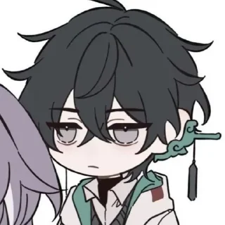 🍙 emoji dan heng !|| from @hstarrailstickers Telegram sticker 5 of 17