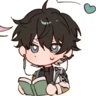 🍙 emoji dan heng !|| from @hstarrailstickers Telegram sticker 7 of 17