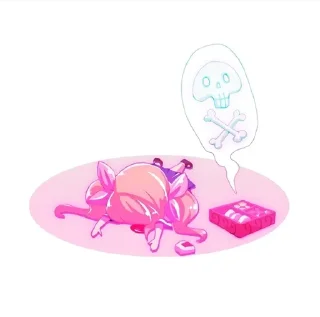 🌟 emoji (♡´▽`♡)𝙘𝙝𝙞𝙗𝙞 (𝙮𝙖𝙣𝙙𝙚𝙧𝙚𝙨𝙞𝙢)!!💗 Telegram sticker 11 of 19