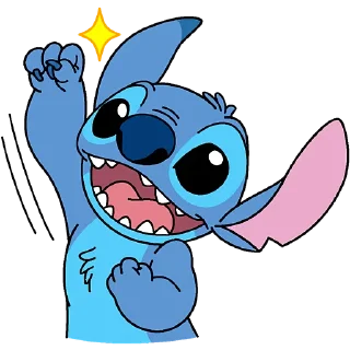 🥳 emoji Стич @Nyasticks Telegram sticker 11 of 41