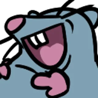 🌟 emoji Pizza Tower Rat @qucelarts Telegram sticker 15 of 58