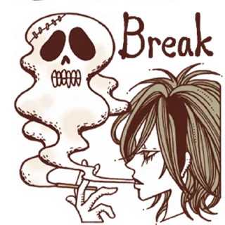 🚬 emoji ╭┈┈ ᴛ ꜱᴛɪᴄᴋᴇʀꜱ ┈┈╮
✮    @Best_Dividers     ✮ Telegram sticker 12 of 40