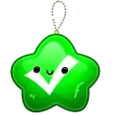 ⭐️ emoji Hanging Star | @Gift_Alerts Telegram sticker 21 of 100