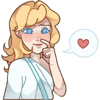 ❤ emoji Серафима без текста @TgSticker Telegram sticker 21 of 48