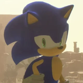 😏 emoji Sonic Frontiers ꒰ @Darkhote ꒱ Telegram sticker 22 of 40