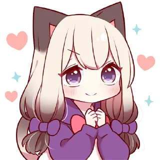Sticker from Сиамская кошечка 2 @Nyasticks