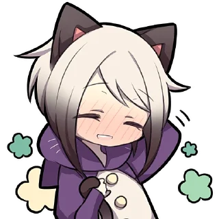 😁 emoji Сиамская кошечка @Nyasticks Telegram sticker 16 of 41