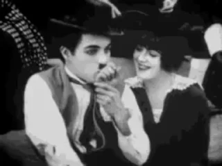 🩶 emoji 🩶 Charlie Chaplin | GIF | Telegram sticker 11 of 85