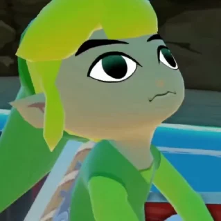 🙇‍♂️ emoji Zelda Wind Waker Animated Telegram sticker 16 of 41