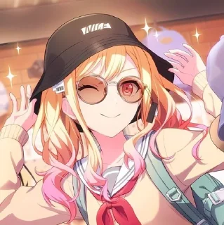 Sticker from tenma saki icons