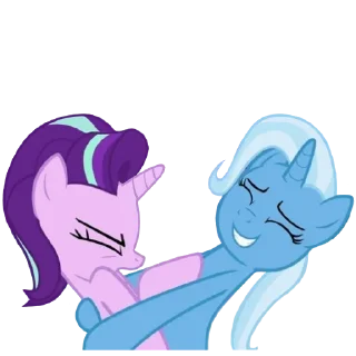 💋 emoji Star/Trixie | @MyLittlePony_bots Telegram sticker 21 of 40