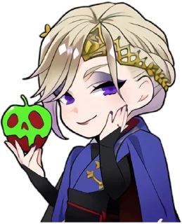 😏 emoji Twisted Wonderland (LINE) @keiriststicks Telegram sticker 5 of 18