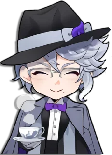 🙂 emoji Twisted Wonderland (LINE) @keiriststicks Telegram sticker 7 of 18