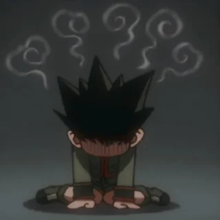 😔 emoji Gon Frix Telegram sticker 7 of 17
