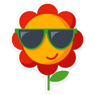 😎 emoji Времена года @TgSticker Telegram sticker 6 of 24
