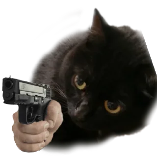 🔫 emoji Лапки вверх! • @TgStickery Telegram sticker 8 of 11