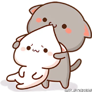 Sticker from Peach Cats Pt.3 @jp_stickers