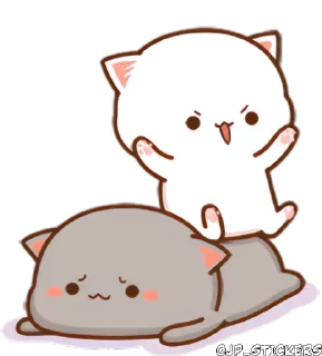 😤 emoji Peach Cats Pt.3 @jp_stickers Telegram sticker 11 of 25