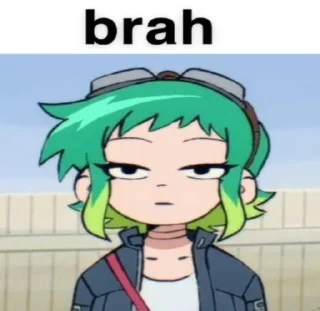 🗿 emoji Ramona Telegram sticker 8 of 16