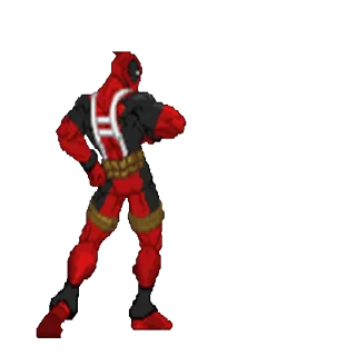 🔫 emoji Deadpool @stickerstgrm Telegram sticker 18 of 27