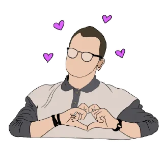 😍 emoji Импровизация Telegram sticker 16 of 32