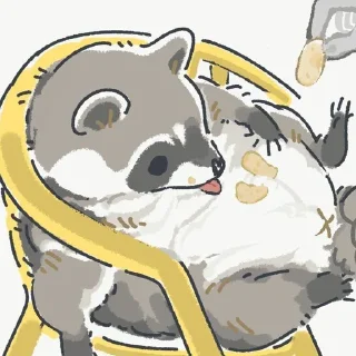 😔 emoji еноты Telegram sticker 18 of 67