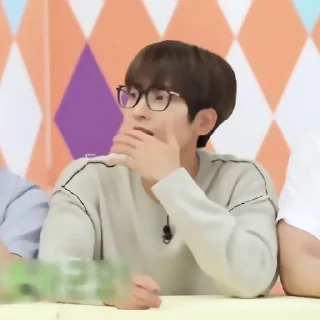 🥥 emoji ✦ ָ ֙⋆ wonwoo by @paradoxstickers Telegram sticker 24 of 25