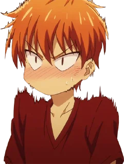 😳 emoji Kyou Souma (Fruits Basket) @keiriststicks Telegram sticker 7 of 60