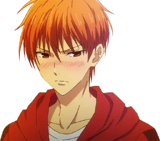 😊 emoji Kyou Souma (Fruits Basket) @keiriststicks Telegram sticker 10 of 60