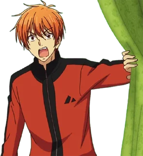 😧 emoji Kyou Souma (Fruits Basket) @keiriststicks Telegram sticker 21 of 60