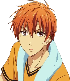 🤨 emoji Kyou Souma (Fruits Basket) @keiriststicks Telegram sticker 17 of 60