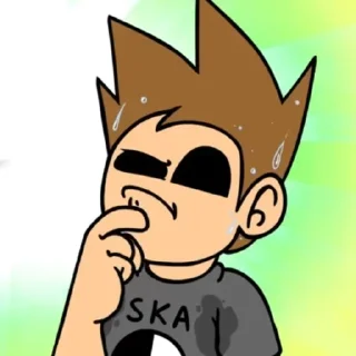 🤔 emoji Tom eddsworld Telegram sticker 17 of 89