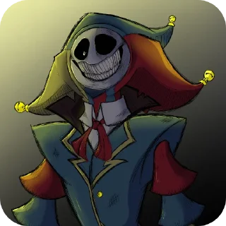 🤡 emoji The Prototype by @LocusCorvus Telegram sticker 17 of 120