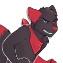 😡 emoji Stealth the fox Telegram sticker 14 of 28