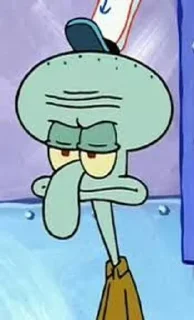 😔 emoji Сквидвард Telegram sticker 3 of 26
