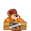 👋 emoji Cheburashka by @LilAladin Telegram sticker 5 of 25