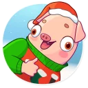 Sticker from Mr. Piggy