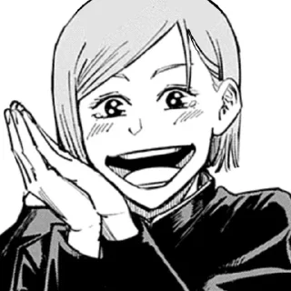 😍 emoji Jujutsu Kaisen from @somewherechannel Telegram sticker 17 of 120