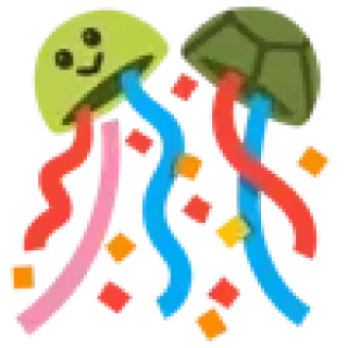 🎊 emoji turtle @TgEmodziBot Telegram sticker 17 of 39