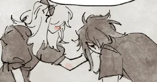 💗 emoji Фишль yeetoldy 🐵 Telegram sticker 5 of 44
