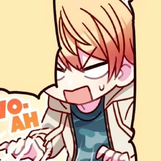 🌟 emoji chibi Tsukasa|@stickersallFand Telegram sticker 15 of 30