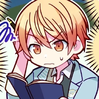 🌟 emoji chibi Tsukasa|@stickersallFand Telegram sticker 12 of 30