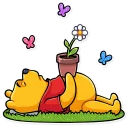 😵 emoji Winnie the Pooh Telegram sticker 24 of 35
